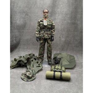 Power Team Elite World Peacekeepers Action Figure Military Face Paint Doll
